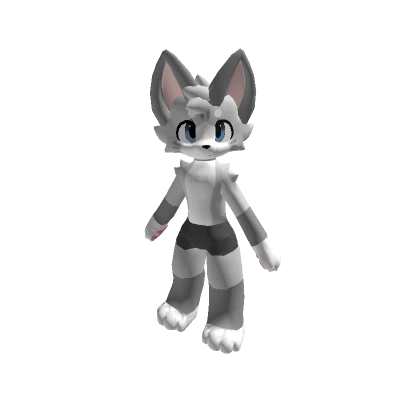 Grey Kemono Tabby Cat Bundle