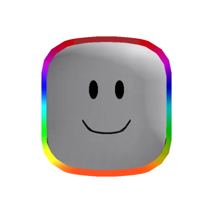 Rainbow Outline Head