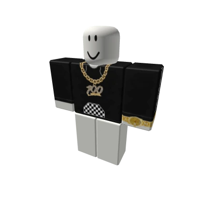 💯Gold Chain and Watch Hoodie