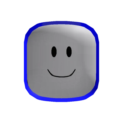 Blue Outline Head