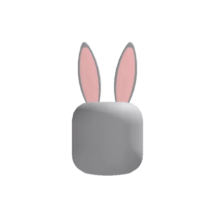 Animated Bunny Ears w/out Eyes - Pink