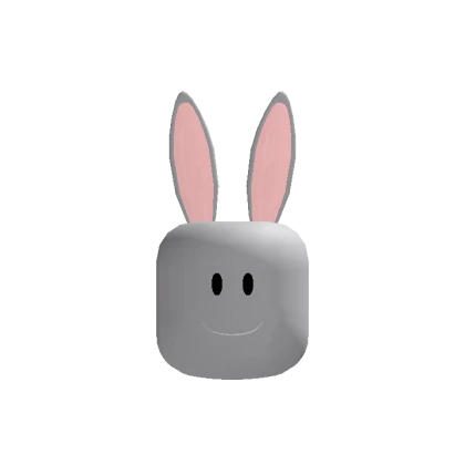 Animated Bunny Ears Head - Pink