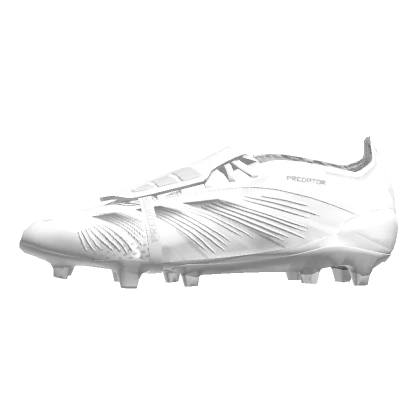 Adidas Predator 24 White and Silver Football Boots