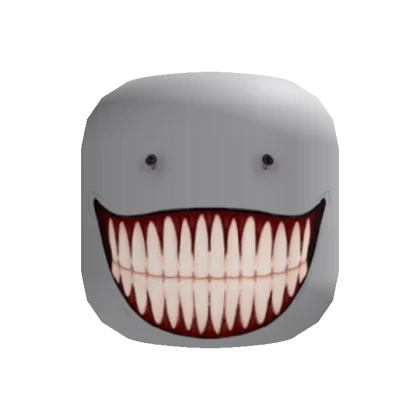 Creepy Wide Grin Face RECOLORABLE