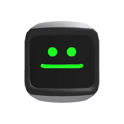 Animated Robot Face Happy