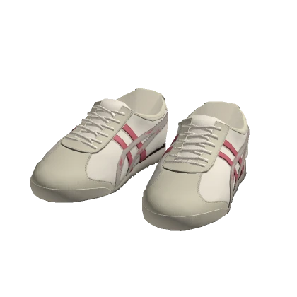 Onitsuka Tiger Shoes (Cream/Pink)