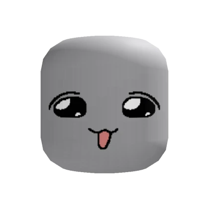 excited pixel cat-like face