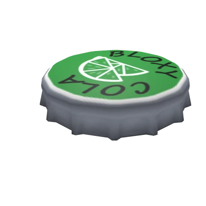 Bloxy Cola Lime Bottle Cap