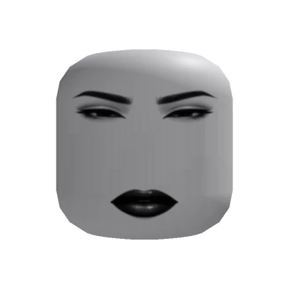 Sleek Barbie Goth Woman stare