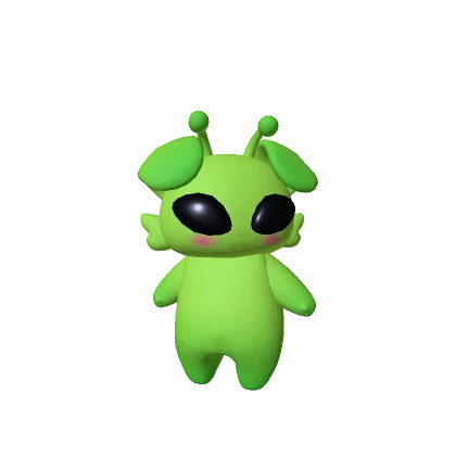 Alien Dog Plushie