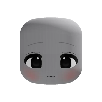 🍀Animated Cute Stare Face (Black)