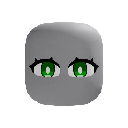 Green Chibi Anime Eyes