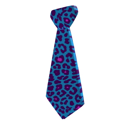 Neon Cheetah Tie