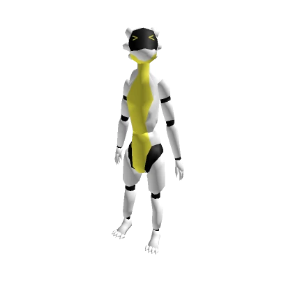 White and Yellow Robot Furry