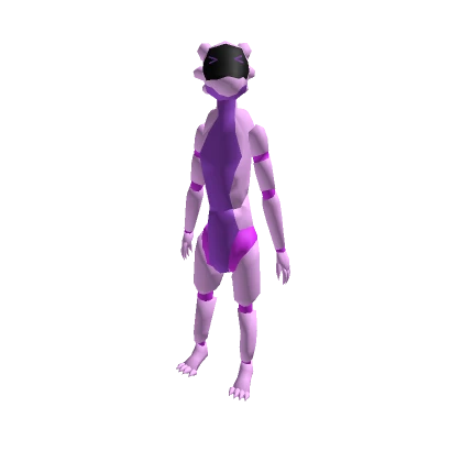 Pink and Purple Robot