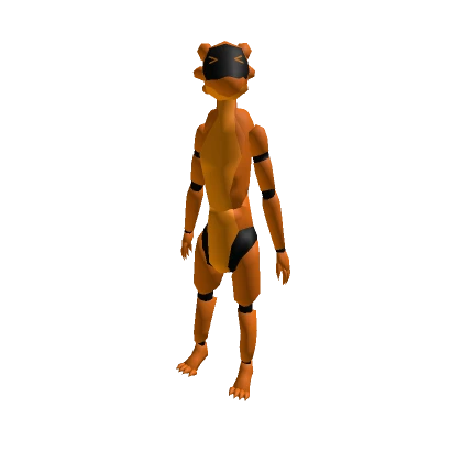 Orange Robot Furry