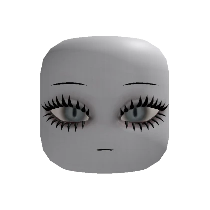 Eye Lashes Doll Head