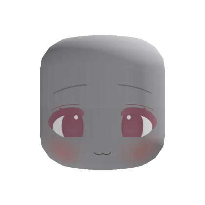 🍀Animated Cute Stare Face (Pink)