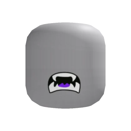 Purple Angry Face 2