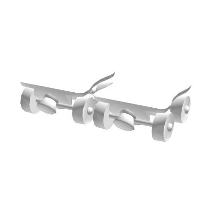 Roller Skates - Full White