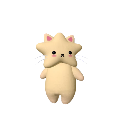 Mini Star Cat Plushie (RECOLORABLE)