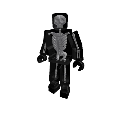 Skeleton Body Outline [Recolorable]