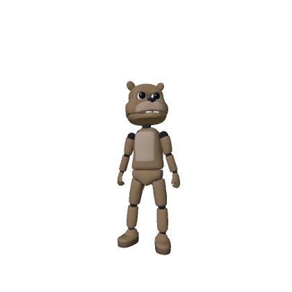 Animatronic Freddy bear (Recolorable)