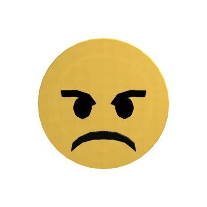 Angry Emoji Head