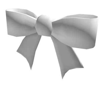 Lovely White Bow