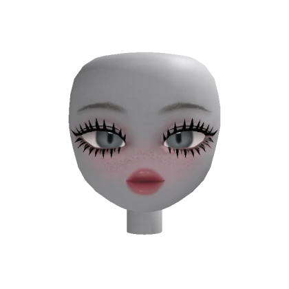 Eye Lashes Doll Head ( Lip, Neck, Dynamic )