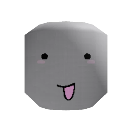 low poly chibi pixel face