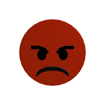 Rage Emoji Head