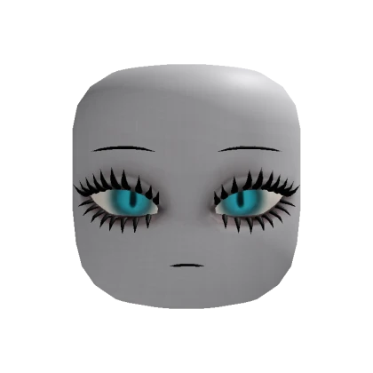 Eye Lashes Doll Head