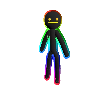 Stickman Rainbow Inverse