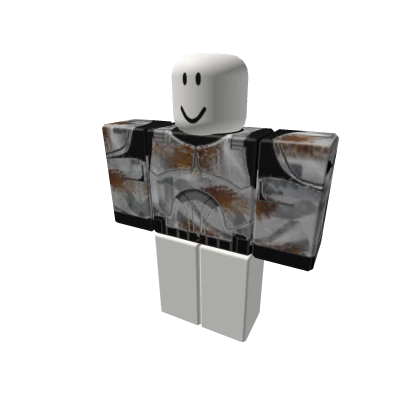 Rusty Silver Paintball Mask 🔫