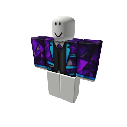 Purple Sparkle Time Tux [Top]