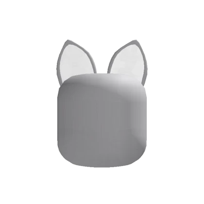 Animated Cat Ears - White