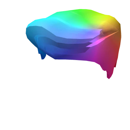 Stylized Rainbow Hair