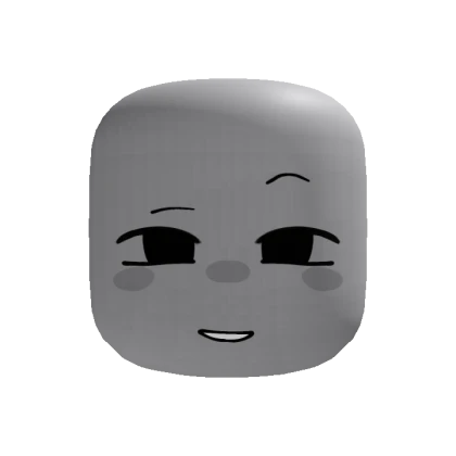 confident smile expression (recolorable)