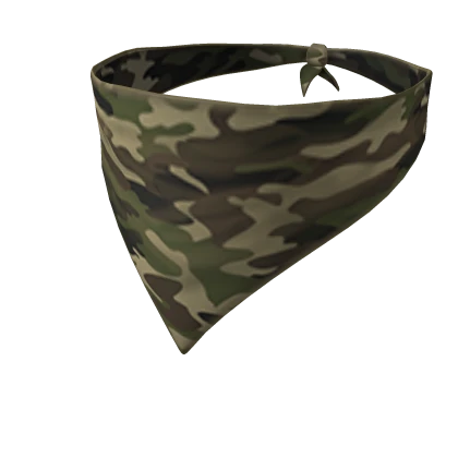 Woodland Camo Bandana