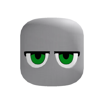 Green Anime Chibi Eyes