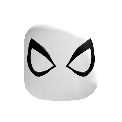 Spider Man Head (White)