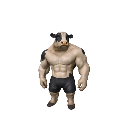 Monster Buff Muscle Cow 🐮
