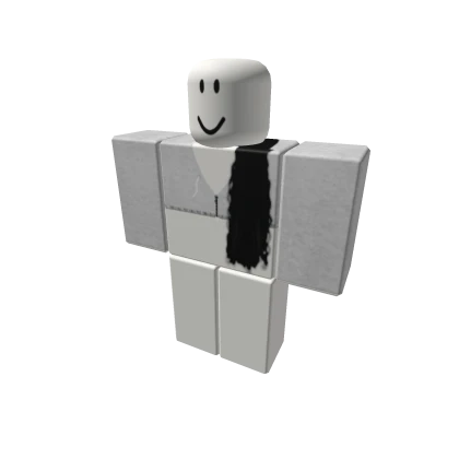 Cropped gray jacket w black ext