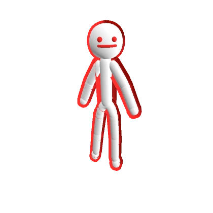 Red n White Stickman