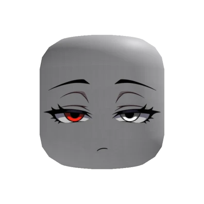 Annoyed Red and White Face