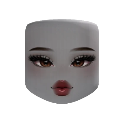 Cute and Trendy Preppy Makeup Face (Customizable)