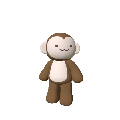 🍀Cute Monkey Plushie (Recolorble)