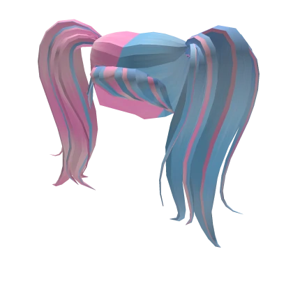 Cotton Candy Split Ponies