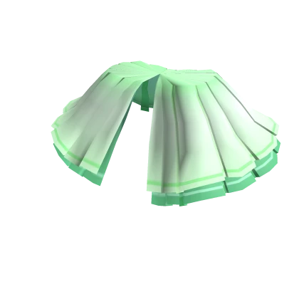 Ruffle Accent in Green